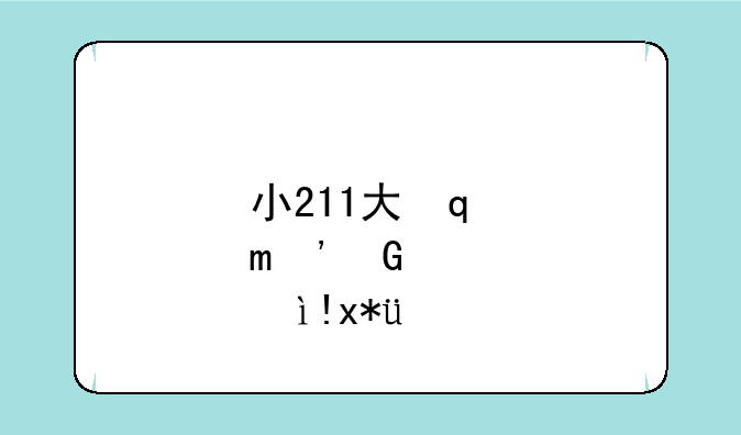 小211大学名单;211大学名单大全